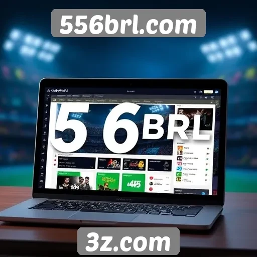 Exploração das funcionalidades do site 556brl.com